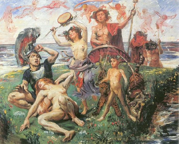 Lovis Corinth Ariadne auf Naxos oil painting image